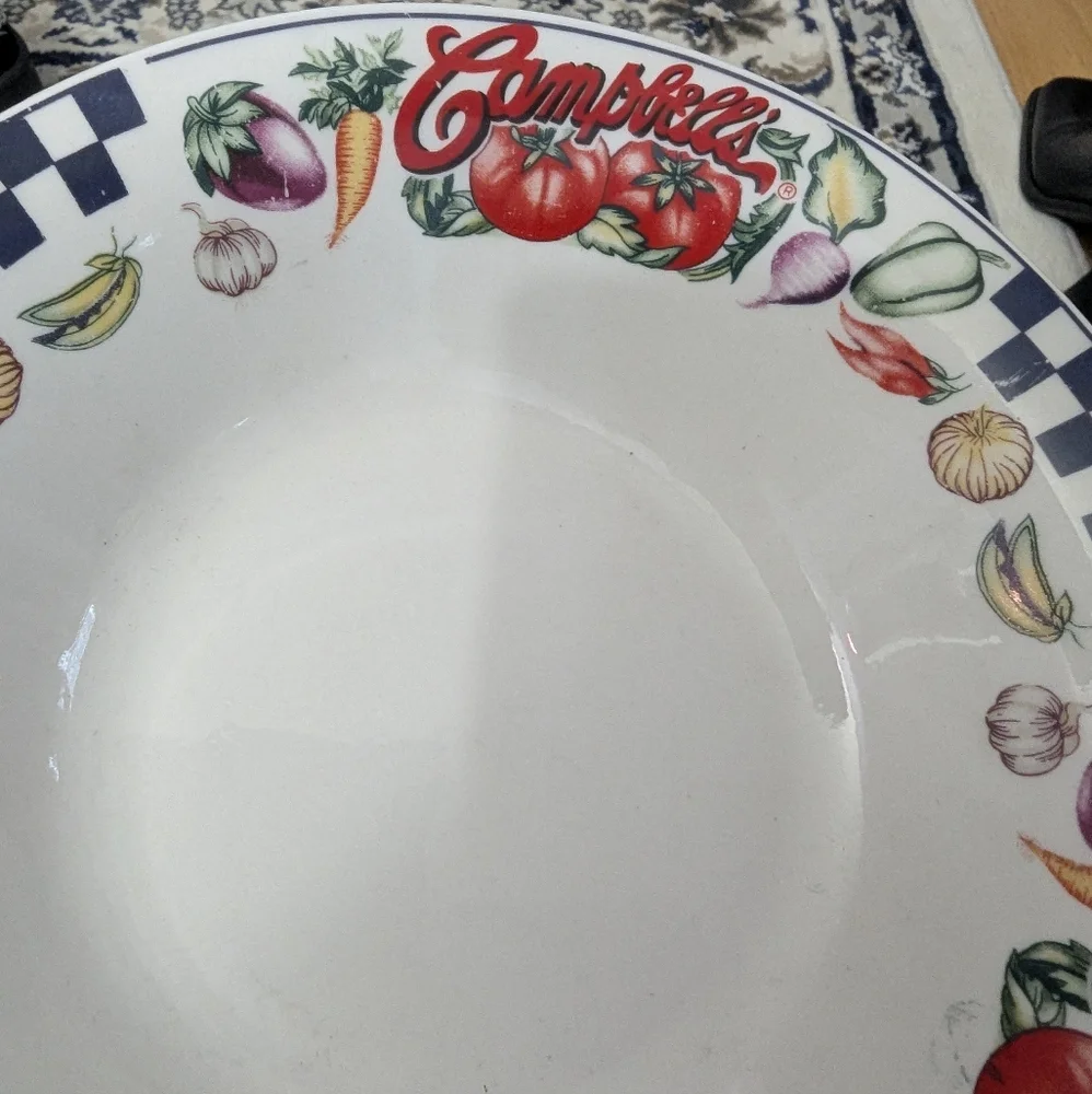 Campbell's Soup Bowl Set